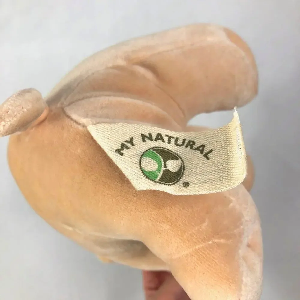 My Natural Peach Hippo Plush
